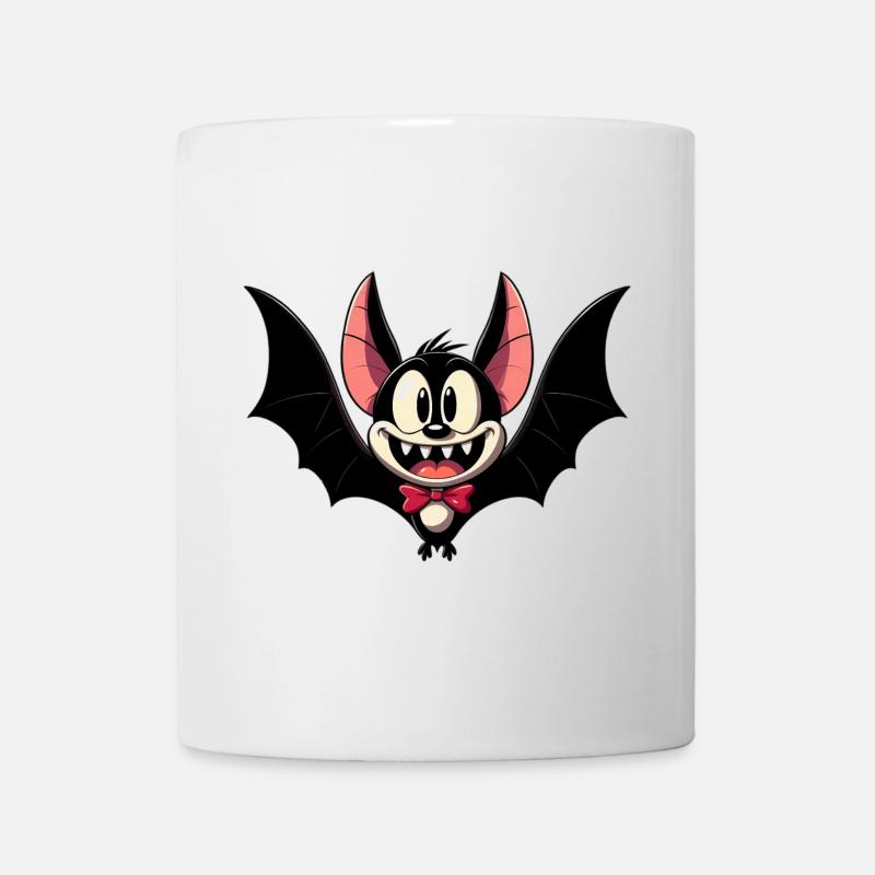 Fledermaus - Tasse - Weiß