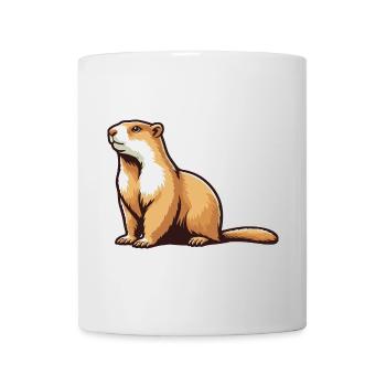 Marmotte - Mug blanc - blanc - Devant