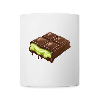 Dubaï Chocolat Pistaches Pistache Crème Chocolat - Mug blanc - blanc - Devant