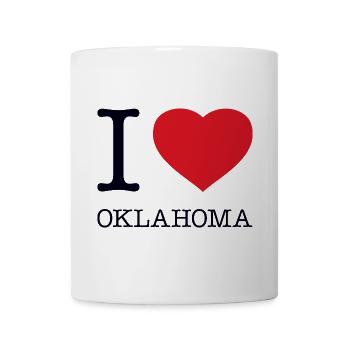 I LOVE OKLAHOMA - Tasse - Weiß - Vorne
