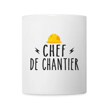 Bauleiter - Tasse - Weiß - Vorne