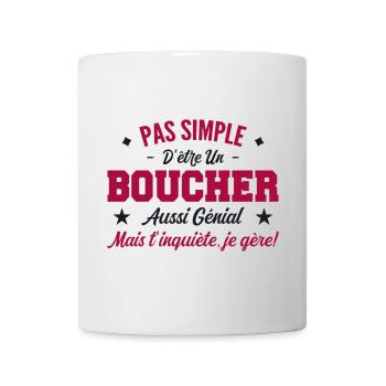 Tolles Metzgermann-Geschenk - Tasse - Weiß - Vorne