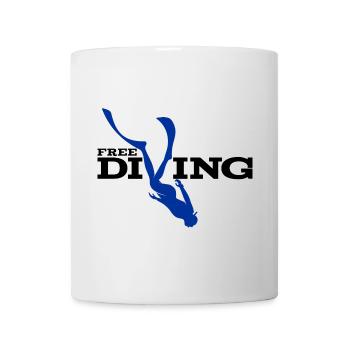 AquaDive Silhouette - Tasse - Weiß - Vorne