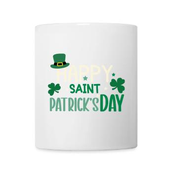 Joyeuse journée de la Saint-Patrick - Mug blanc - blanc - Devant