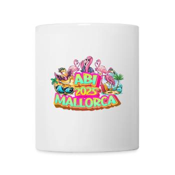 Abi 2025 Mallorca Malle Party Celebrate Beer Flamingo - Mug - white - Front