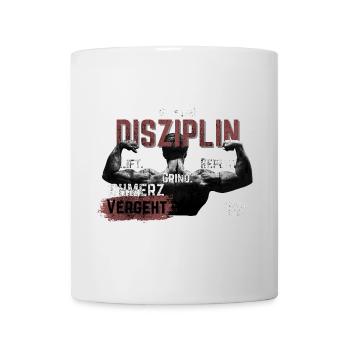 Gym Junkie – Motivationsdesign für Sportfans - Tasse - Weiß - Vorne