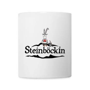 Steinbock - Tasse - Weiß - Vorne