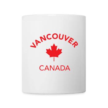 VANCOUVER CANADA - Tasse - Weiß - Vorne