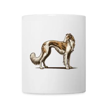 Borzoi - Mug - white - Front