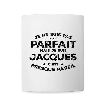 Jacques A first name, an attitude Jacques Humour - Mug - white - Front