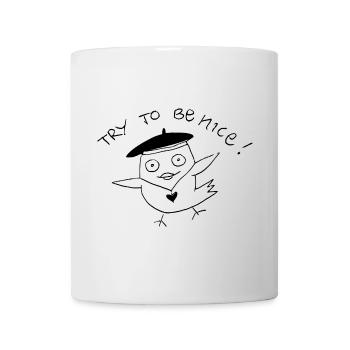 Beatnik Love Dance => stop worldwar lll => future - Mug - white - Front