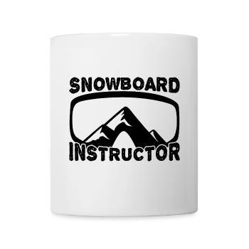 Snowboard instructor - Mug - white - Front