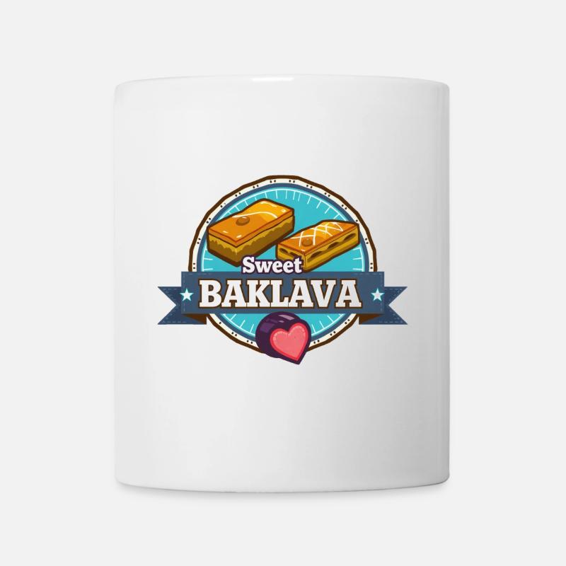Baklava 01 - Tasse - Weiß