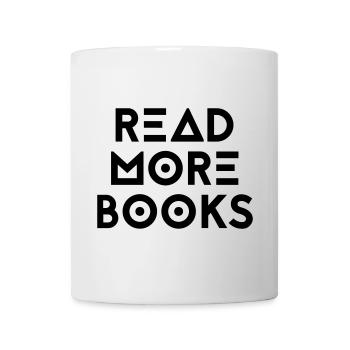 READ MORE BOOKS - Mug - white - Front