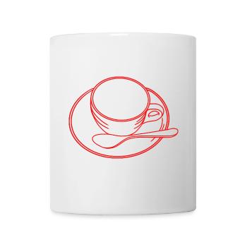 Kaffeeliebhaber - Tasse - Weiß - Vorne