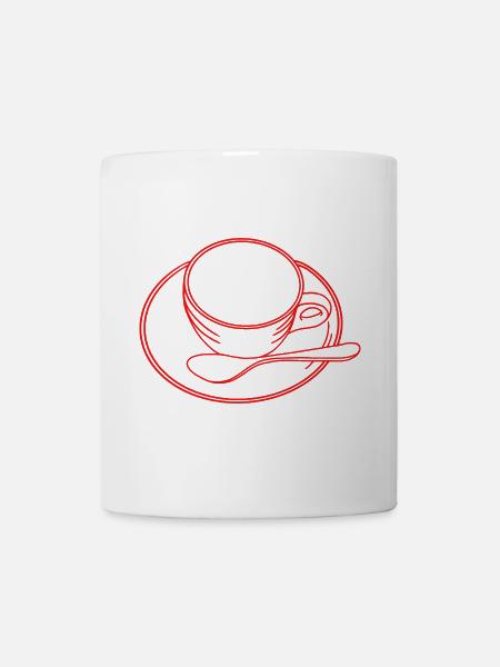 Kaffeeliebhaber - Tasse - Weiß