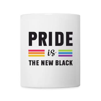 LGBTQ Pride Month - Pride is the New Black - Mug - white - Front