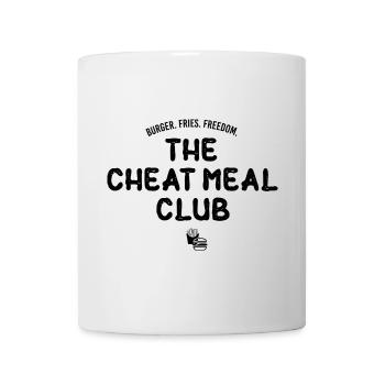 The Cheat Meal Club - Burger. Frieze. Freedom. - Mug - white - Front