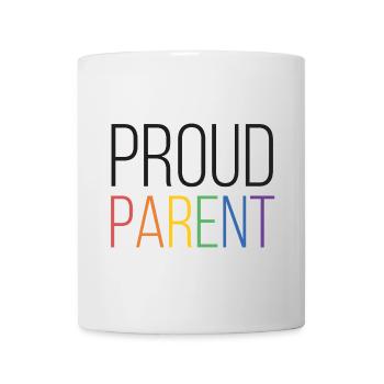 LGBTQ Pride Month - Proud Parent - Mug - white - Front