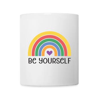 LGBTQ Pride Month - Be Yourself - Mug - white - Front