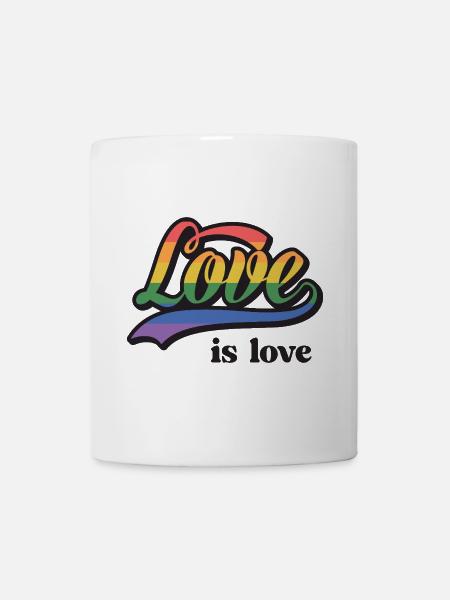 LGBT Pride Month - Liebe ist Liebe - Tasse - Weiß