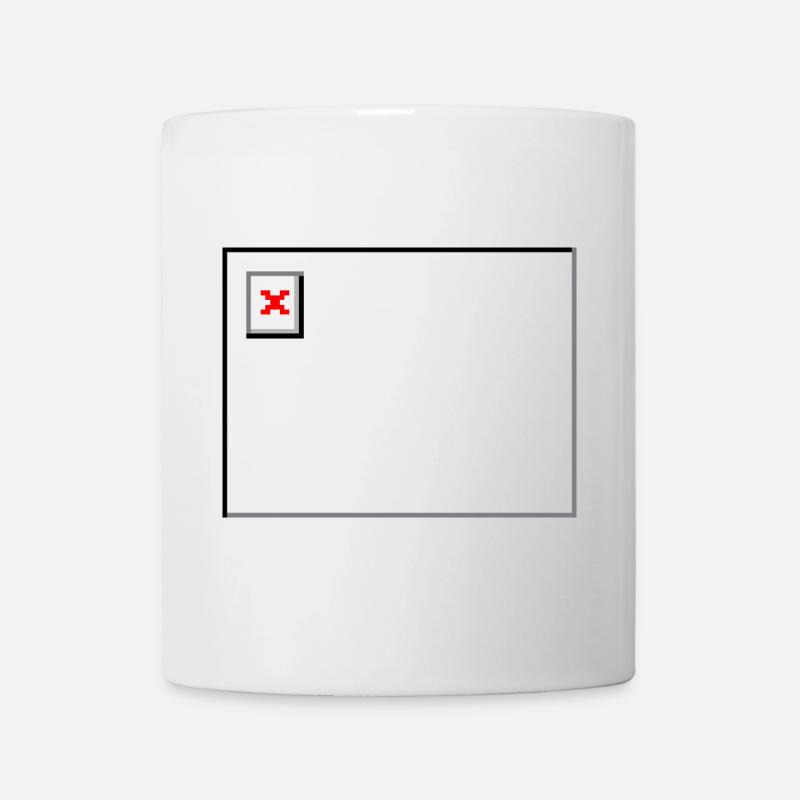 Image Not Found - Aber Style Garantiert - Tasse - Weiß