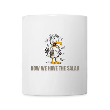 Now We Have The Salad Seagull - Mug - white - Front