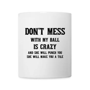 Citation humoristique pour sportif musclé - Mug blanc - blanc - Devant