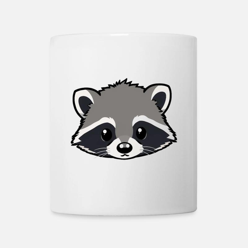 Raccoon - Mug - white