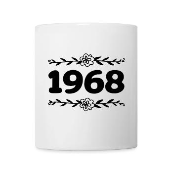 1968 Vintage 1968 Retro 1968 Anniversary 1968 - Mug - white - Front