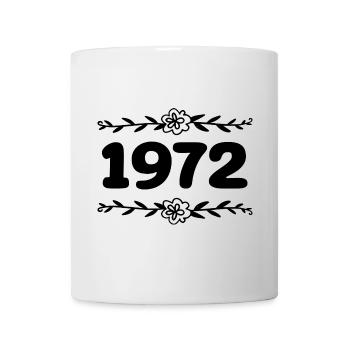 1972 Vintage 1972 Retro 1972 Anniversary 1972 - Mug - white - Front