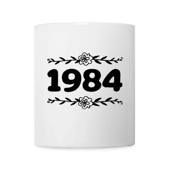 1984 Vintage 1984 Retro 1984 Anniversary 1984 - Mug - white - Front