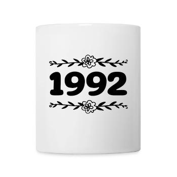 1992 Vintage 1992 Retro 1992 Anniversary 1992 - Mug - white - Front