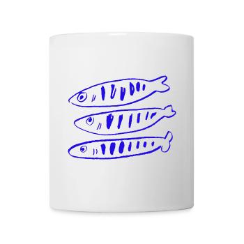 KLEINE FISCHE - Tasse - Weiß - Vorne