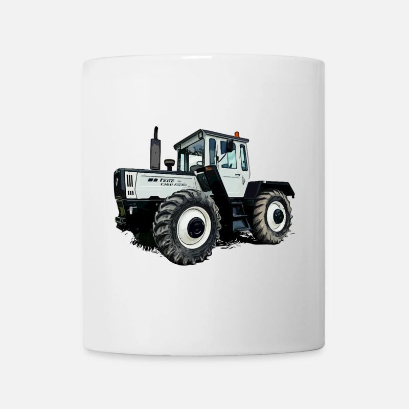 Ackerlegende in Grau - Tasse - Weiß