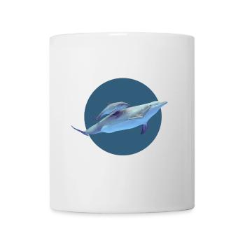 Delfin - Tasse - Weiß - Vorne