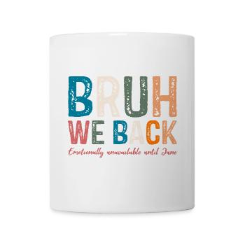 Whimsical Colourful Typography Design - Mug - white - Front