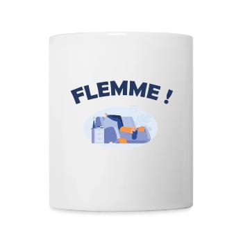 Design Humor Relaxation lazy - Mug - white - Front