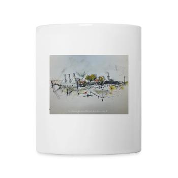 Räucherei Bornholm - Tasse - Weiß - Vorne