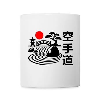 Karate Natur - Tasse - Weiß - Vorne