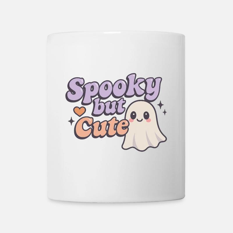 spooky but cute - Tasse - Weiß