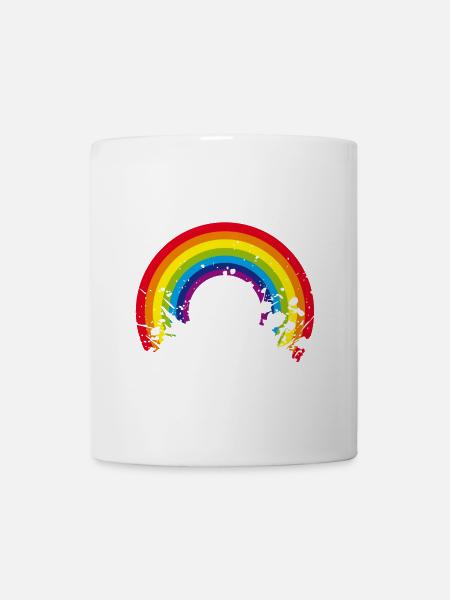 rainbow rainbow - Mug - white
