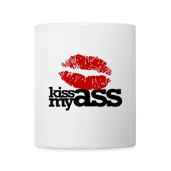 leck mich am arsch - Tasse - Weiß - Vorne