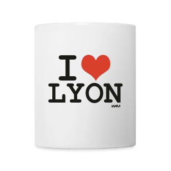 ich liebe lyon - Ich liebe lyon - Tasse - Weiß - Vorne