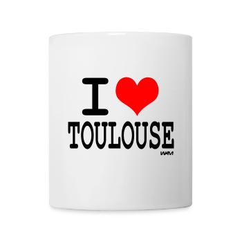 ich liebe Toulouse - Ich liebe toulouse - Tasse - Weiß - Vorne
