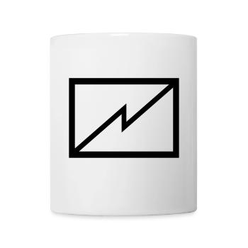 Elektronische Kampführung - Tasse - Weiß - Vorne