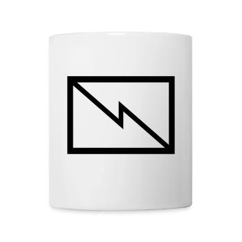 Fernmelder - Taktisches Zeichen  - Tasse - Weiß - Vorne