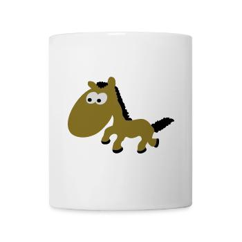Pony équitation Rider - Mug blanc - blanc - Devant