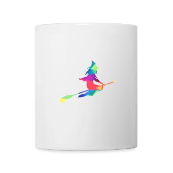 Sorcière colorée - Mug blanc - blanc - Devant