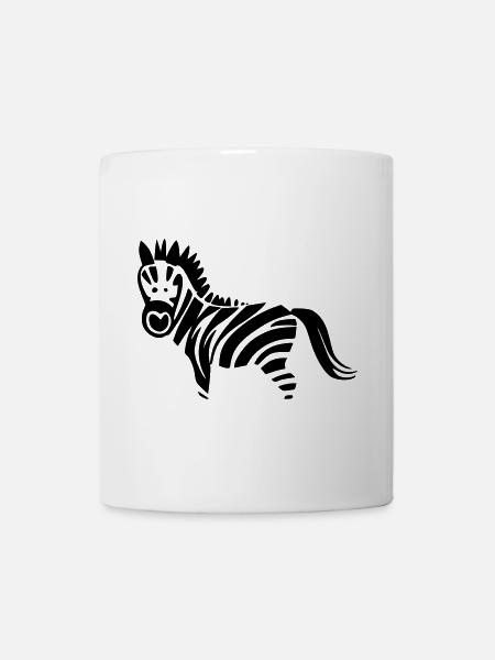 Zebra - Mug blanc - blanc